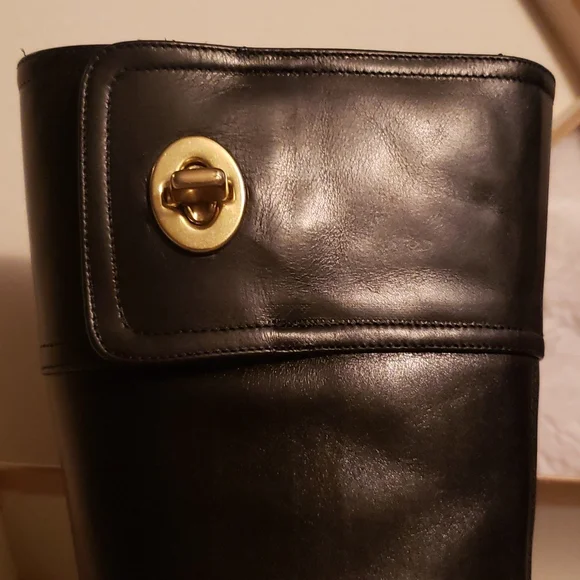 Coach Leather Boots - Picture 2 of 10